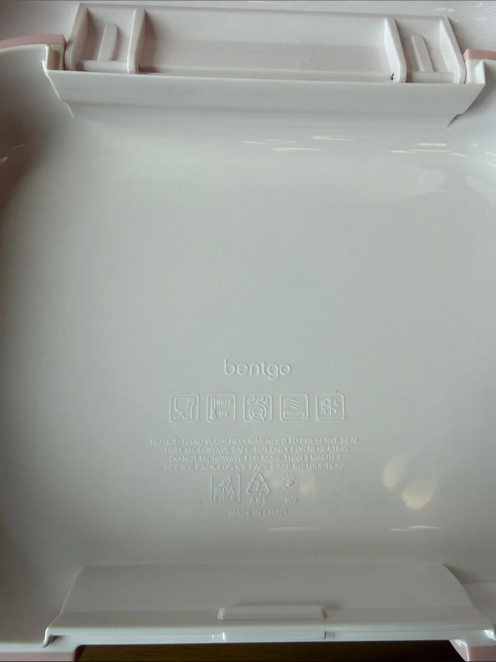 Minimalist White Bento Box Tray